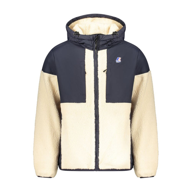 K-WAY Blue Polyamide Men Jacket