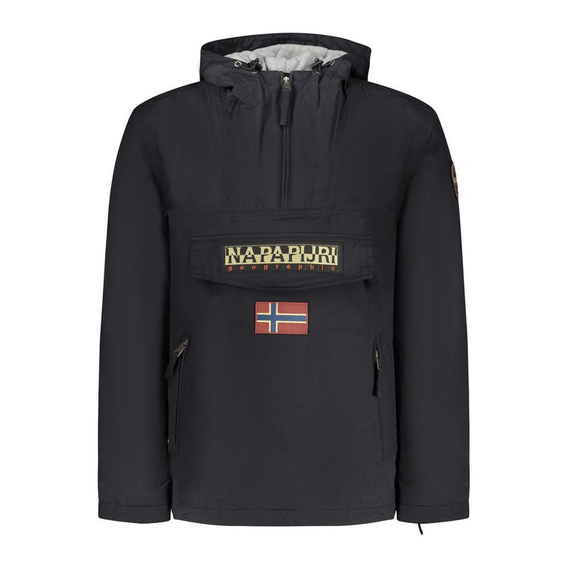 Napapijri Black Polyamide Jackets & Coat