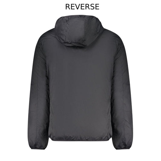 Norway 1963 Black Polyester Men's Reversible Jacket - ClickThatClicks 