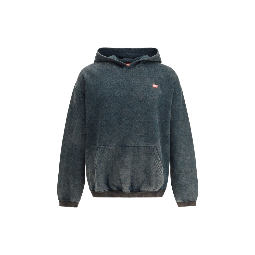 Diesel Black Polyester Sweatshirt - ClickThatClicks 