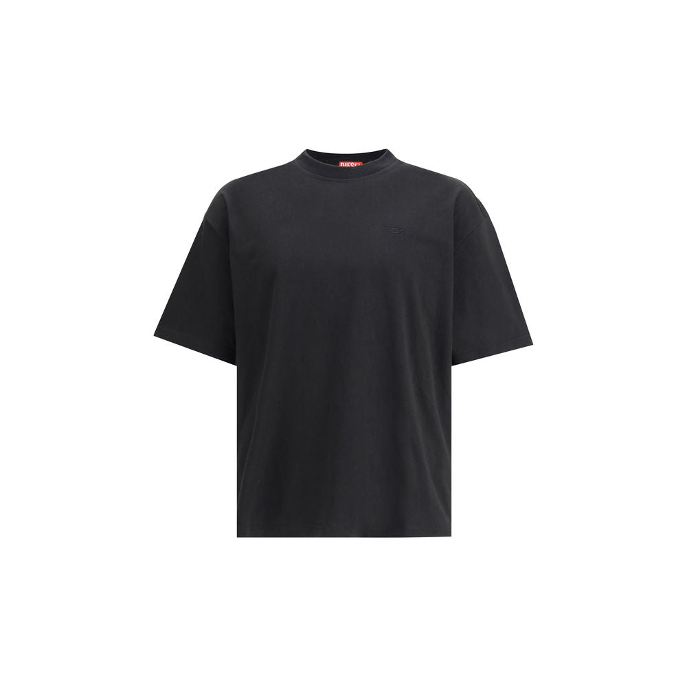 Diesel Black Cotton T-Shirt - ClickThatClicks 