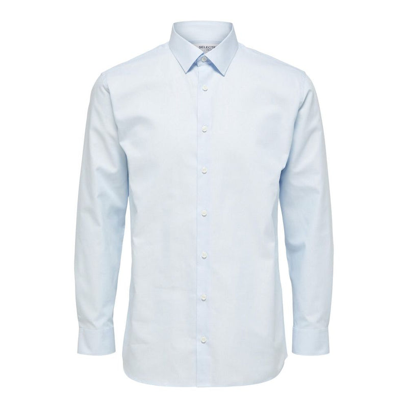 Selected Blue Cotton Dress Shirt