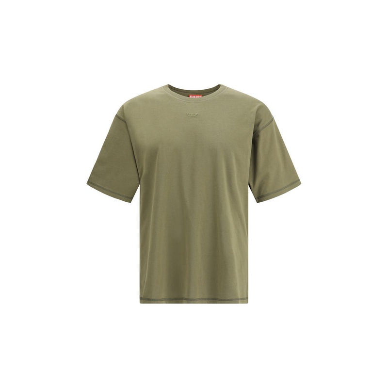 Diesel Green Cotton T-Shirt