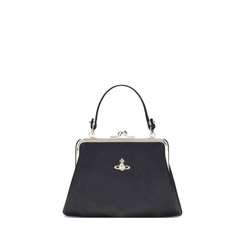 Vivienne Westwood Black Polyethylene Handbag