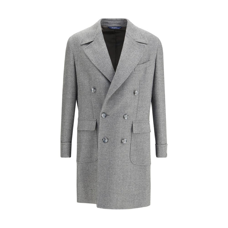 Gi Capri Gray Fleece Wool Coat