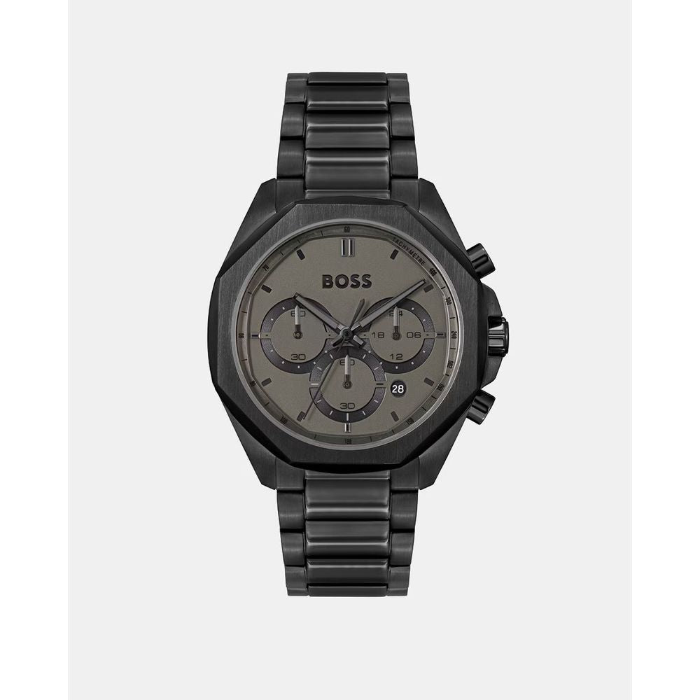 Hugo Boss Black Stainless Steel Dress Watch - ClickThatClicks 