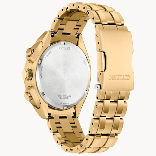 Citizen Gold Stainless Steel Sport Watch - ClickThatClicks 