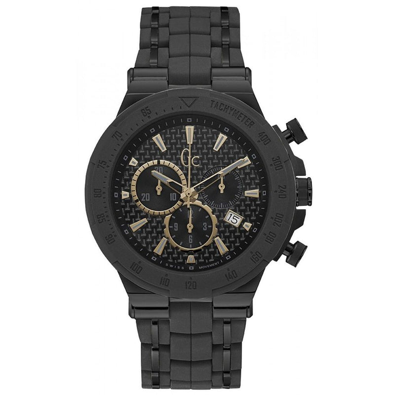 GC Black Stainless Steel Dress Watch