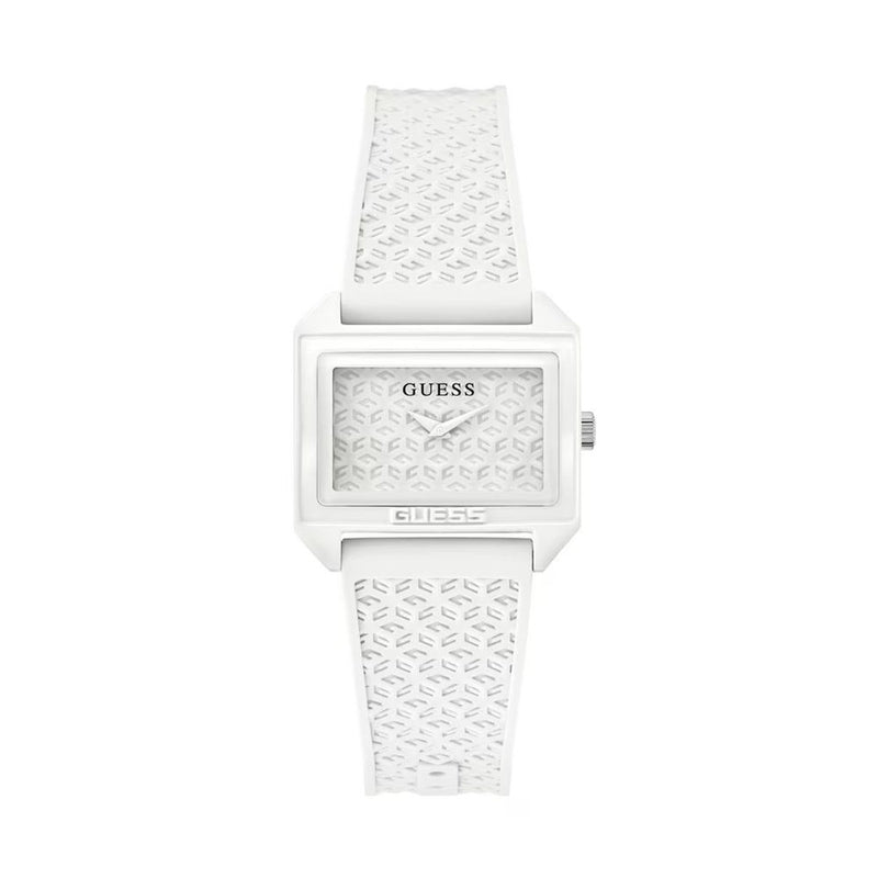 Guess White Synthetic Dress Watch