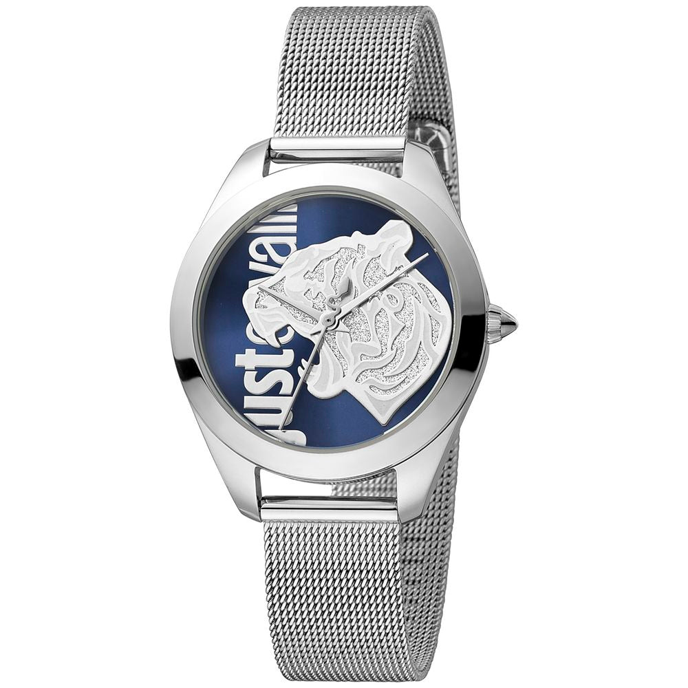 Just Cavalli Gray Stainless Steel Bracelet Watch