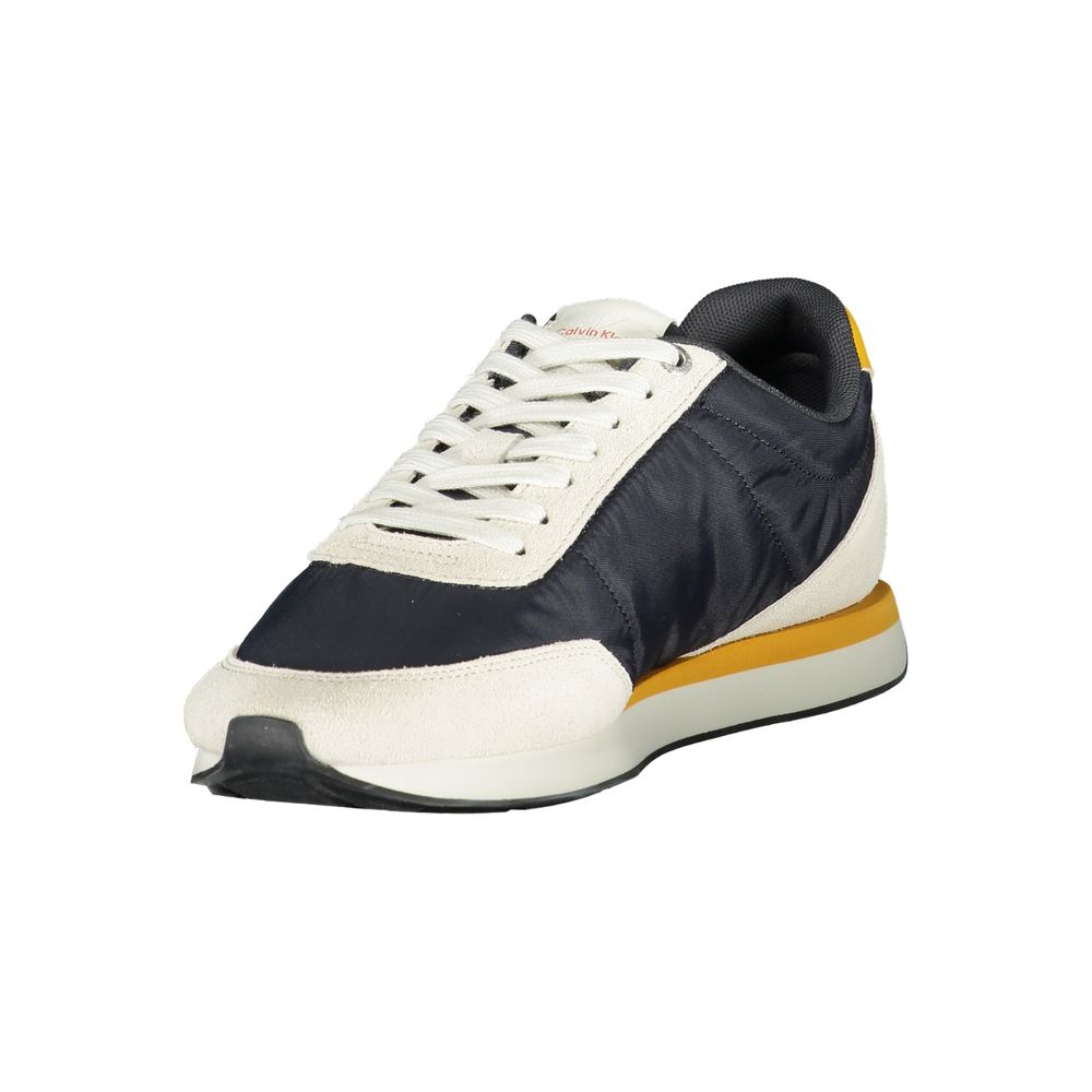 Calvin Klein Blue Recycled Polyester Men Sneaker - ClickThatClicks 