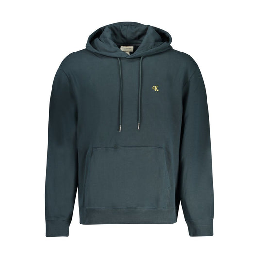 Calvin Klein Blue Cotton Men's Sweatshirt - ClickThatClicks 
