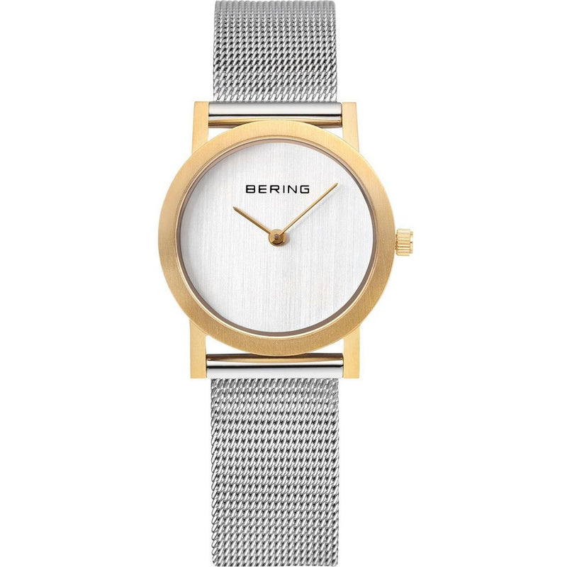 BERING Silver Stainless Steel Dress Watch