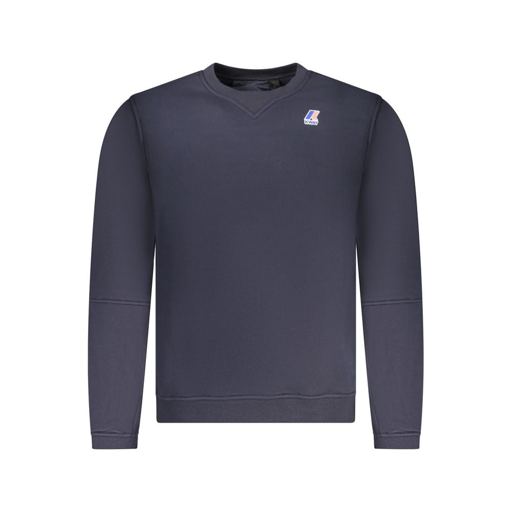 K-WAY Blue Cotton Men Sweater