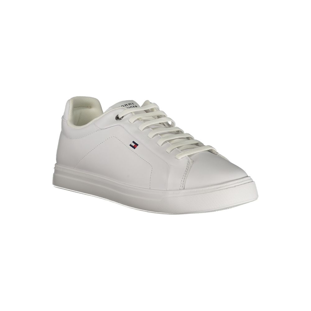 Tommy Hilfiger Bianco Poliuretano Uomo Sneaker - ClickThatClicks 