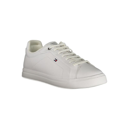 Tommy Hilfiger Bianco Poliuretano Uomo Sneaker - ClickThatClicks 
