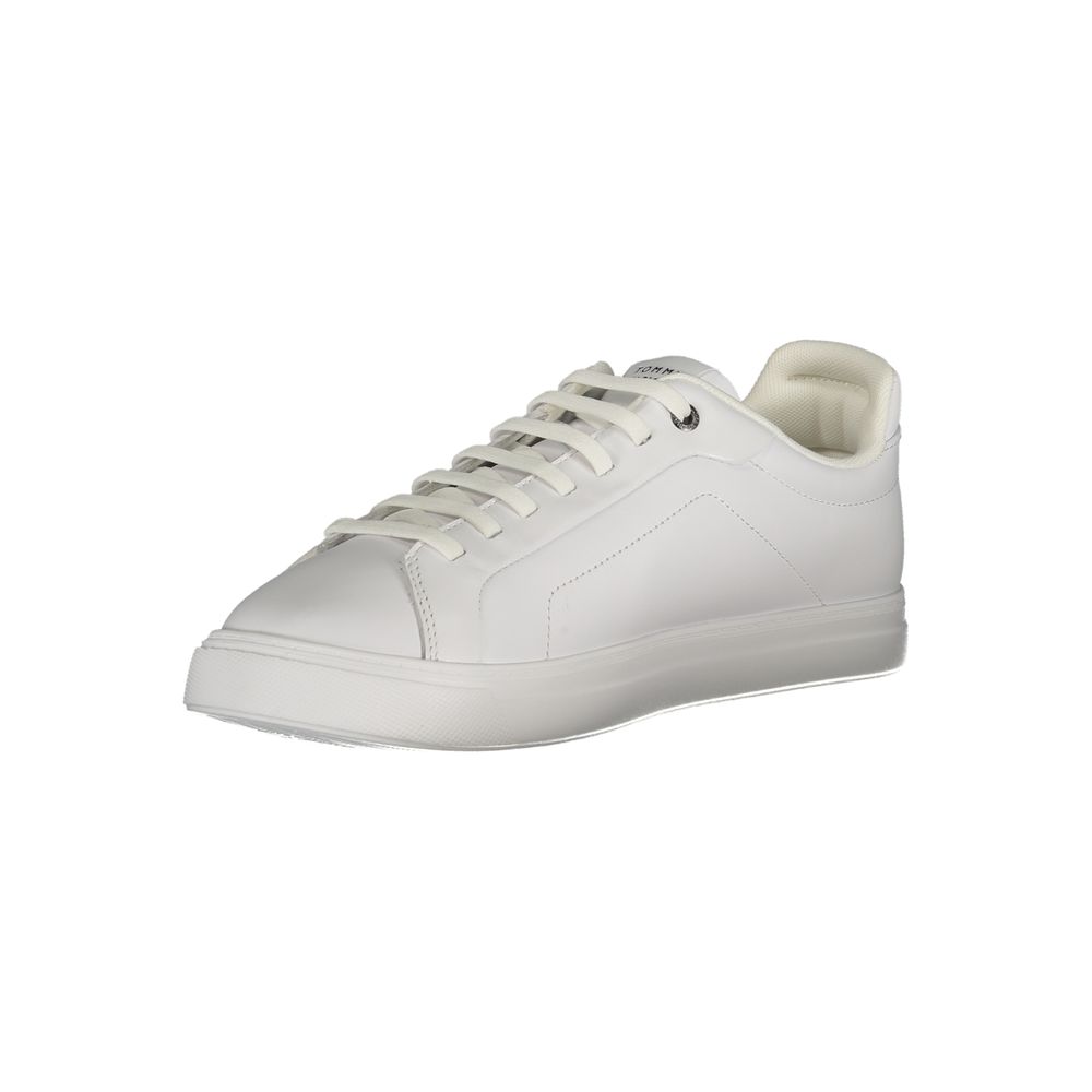 Tommy Hilfiger Bianco Poliuretano Uomo Sneaker - ClickThatClicks 