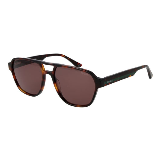 Hackett Brown Acetate Sunglasses - ClickThatClicks 