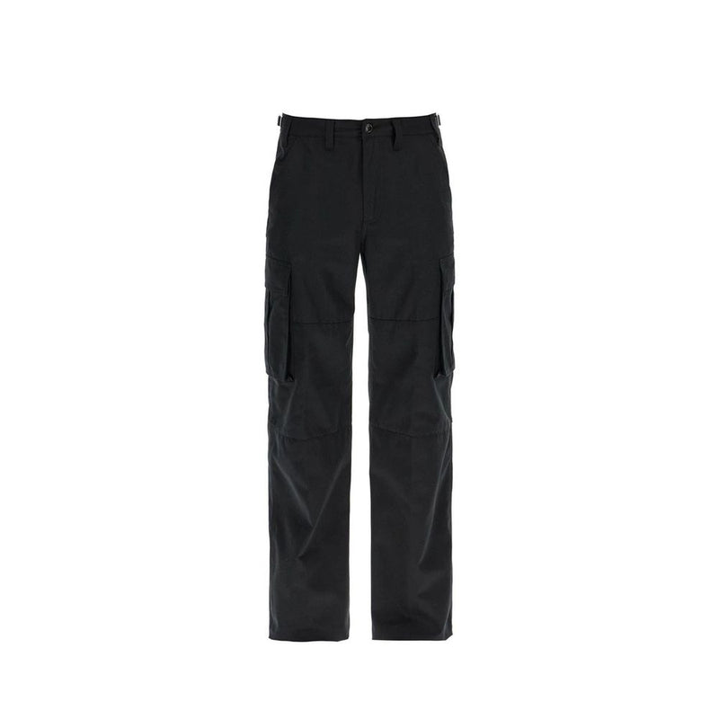 Celine Black Cotton Cargo Pants