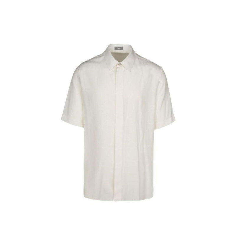 Dior White Lyocell Shortsleeve Shirt