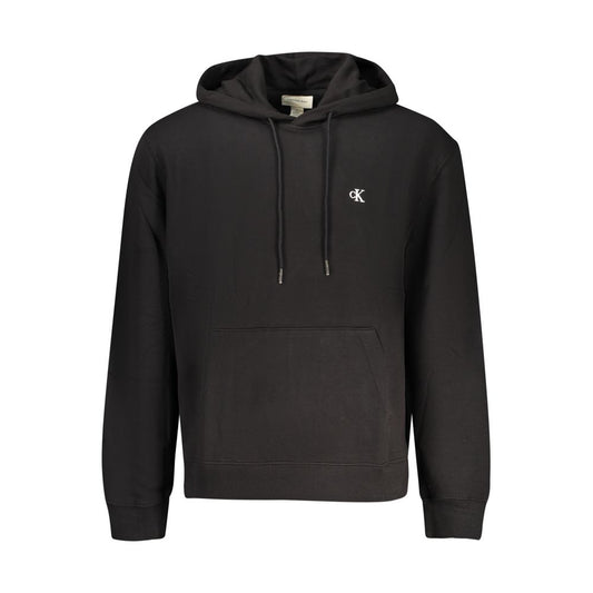 Calvin Klein Black Cotton Men's Sweatshirt - ClickThatClicks 
