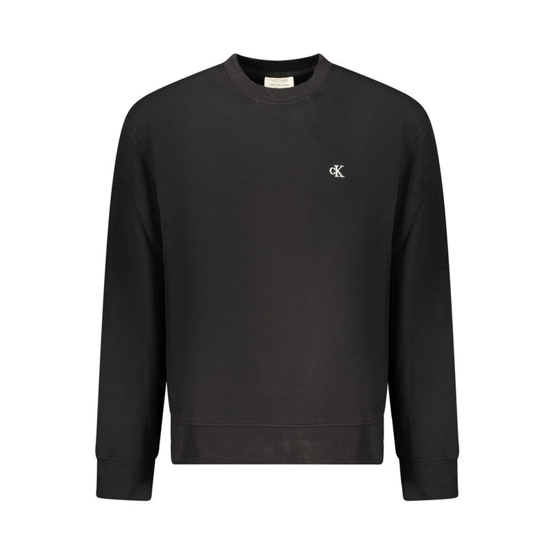 Calvin Klein Black Cotton Men Sweater