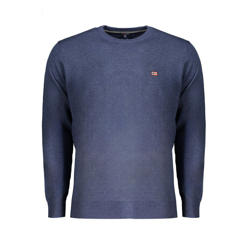 Norway 1963 Blue Polyester Sweater