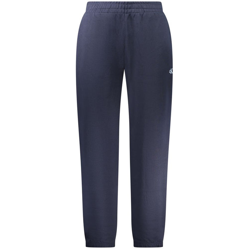 Calvin Klein Blue Cotton Men's Sport Trouser