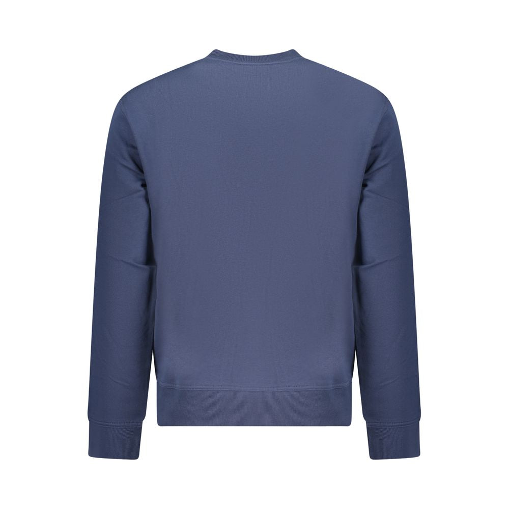 Hugo Boss Blue Cotton Men's Sweatshirt - ClickThatClicks 