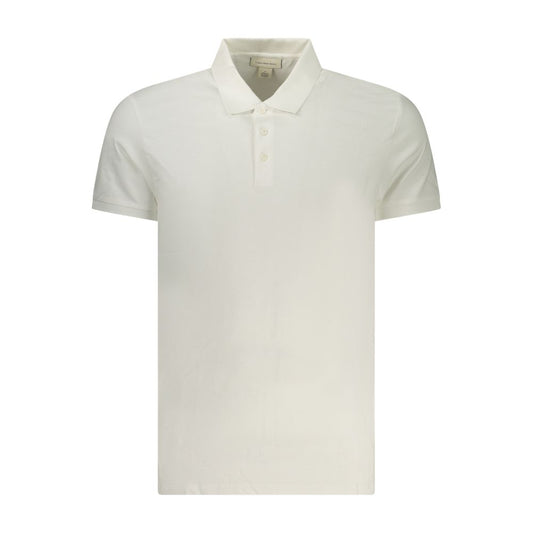 Calvin Klein Bianco Cotton Men Polo - ClickThatClicks 