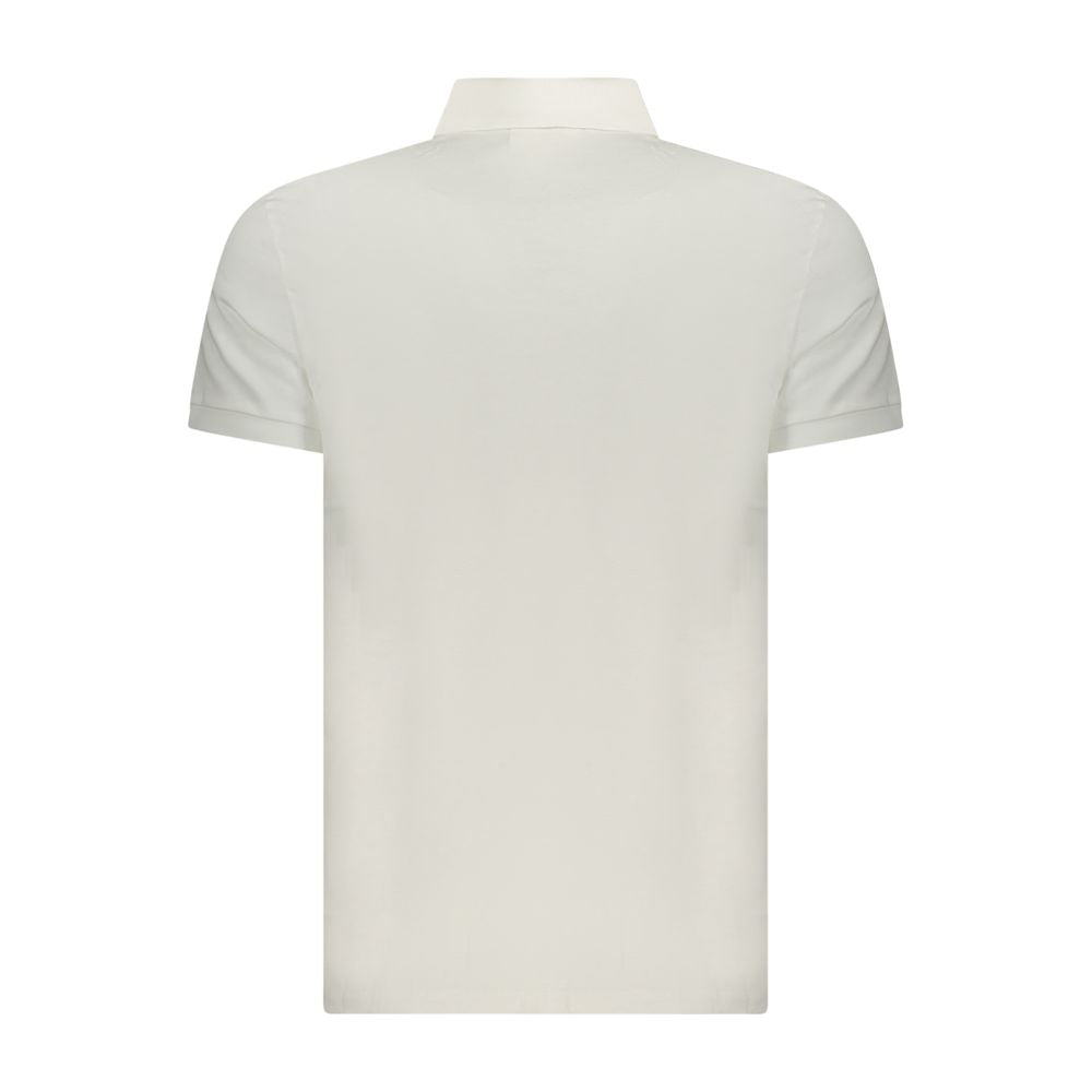 Calvin Klein Bianco Cotton Men Polo - ClickThatClicks 