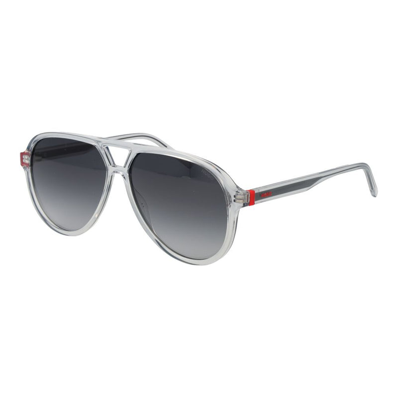 Hugo Boss Gray Stainless Steel Sunglasses