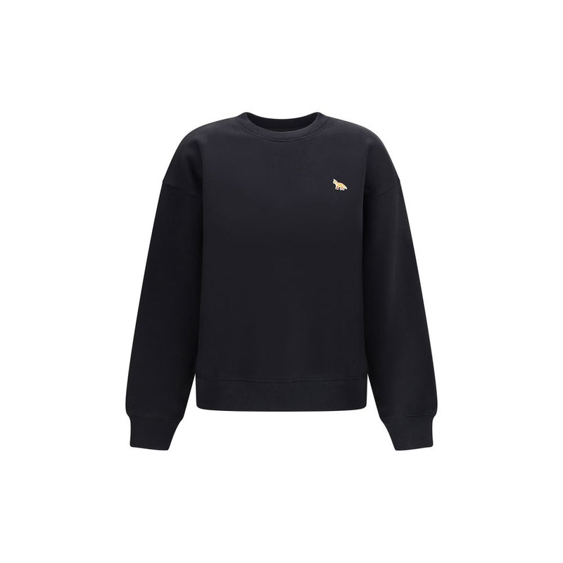 Maison Kitsuné Black Cotton Sweatshirt