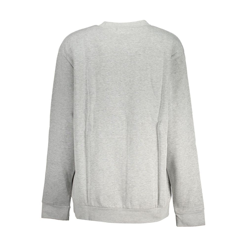 Cavalli Class Grigio Polyester Women Sweatshirt - ClickThatClicks 