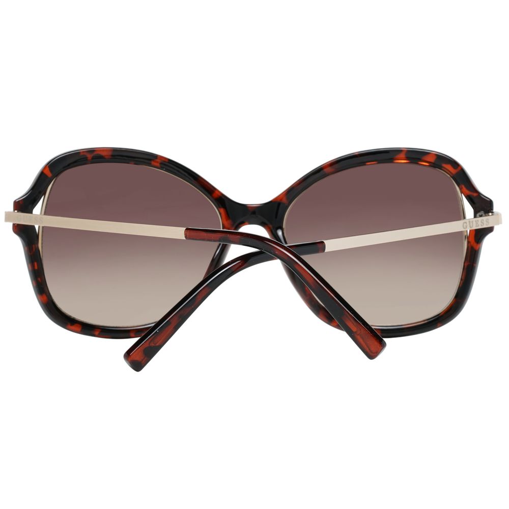 Guess Brown Metal & Plastic Sunglasses - ClickThatClicks 