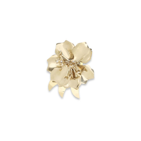 Miu Miu Gold Brass Keychain - ClickThatClicks 