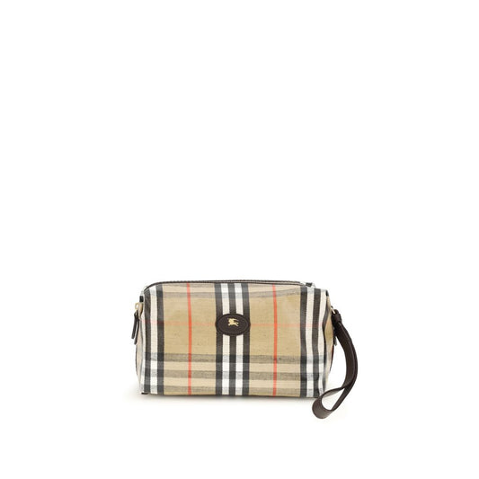 Burberry Beige Cotton Wallet - ClickThatClicks 