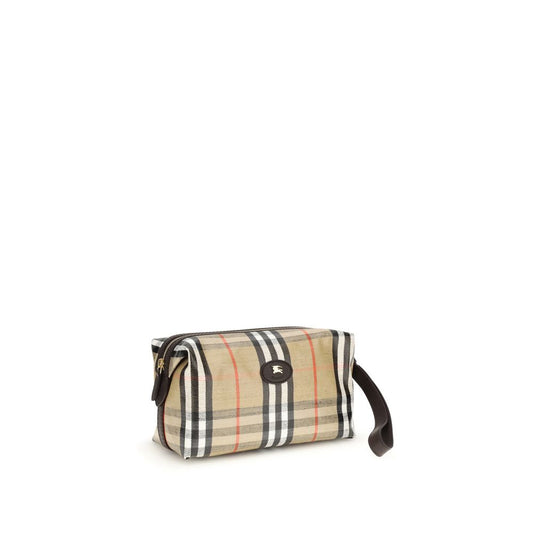 Burberry Beige Cotton Wallet - ClickThatClicks 