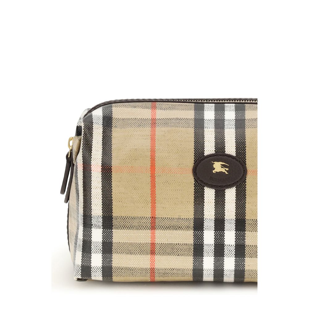Burberry Beige Cotton Wallet - ClickThatClicks 