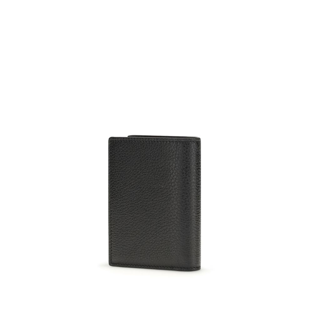 Givenchy Black Calf Leather Bos Taurus Wallet - ClickThatClicks 