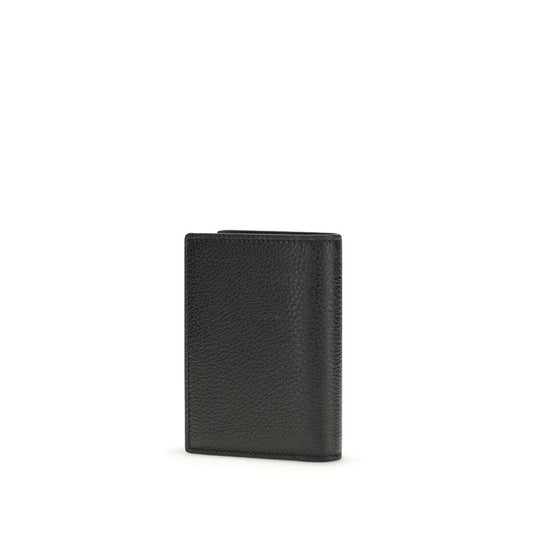Givenchy Black Calf Leather Bos Taurus Wallet - ClickThatClicks 