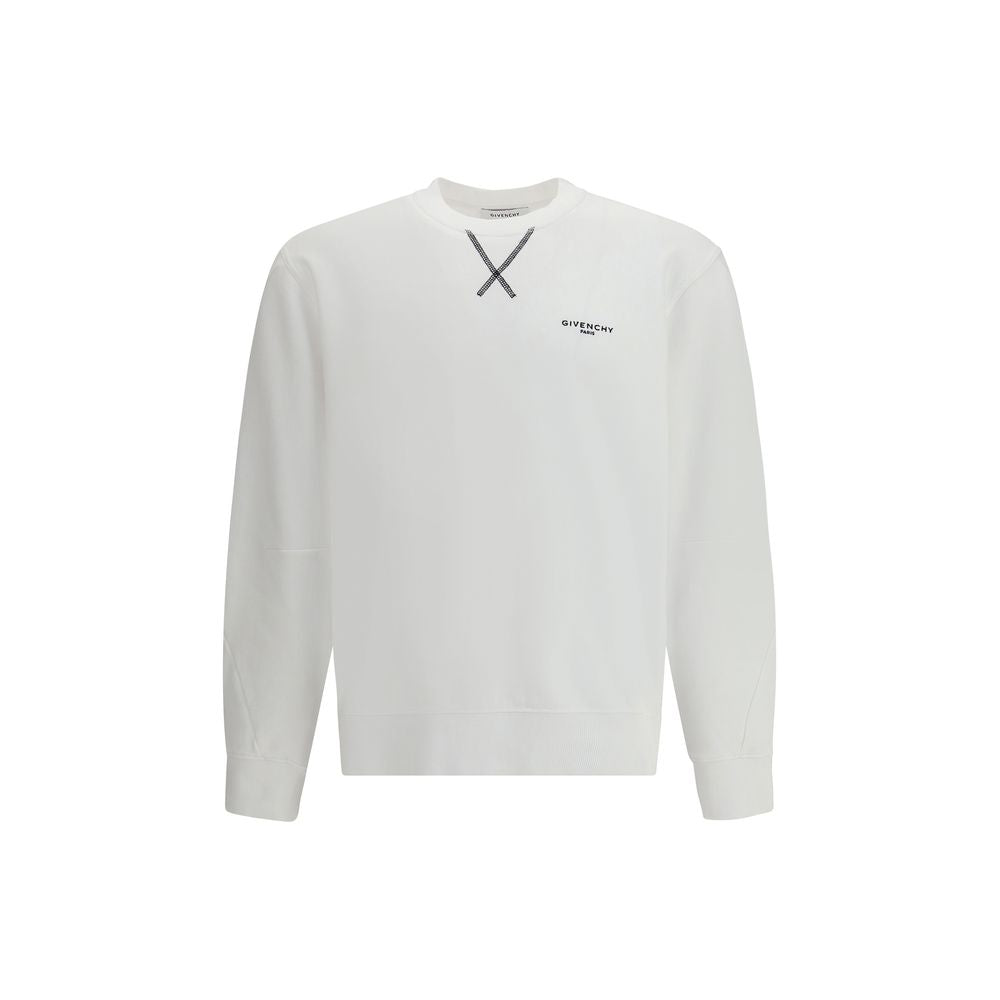 Givenchy White Cotton Sweatshirt - ClickThatClicks 