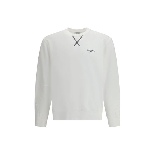 Givenchy White Cotton Sweatshirt - ClickThatClicks 