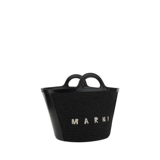 Marni Black Cotton Shoulder Bag - ClickThatClicks 
