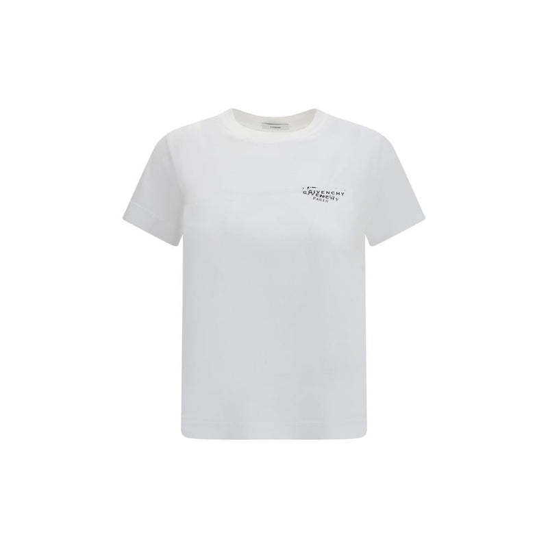 Givenchy White Cotton T-Shirt