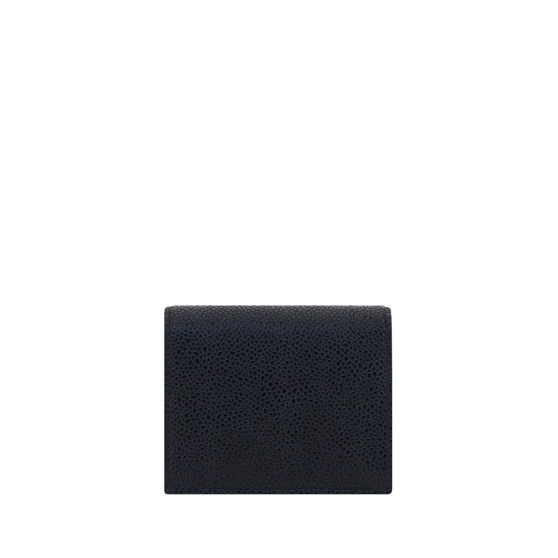 Thom Browne Black Calf Leather Bos Taurus Wallet