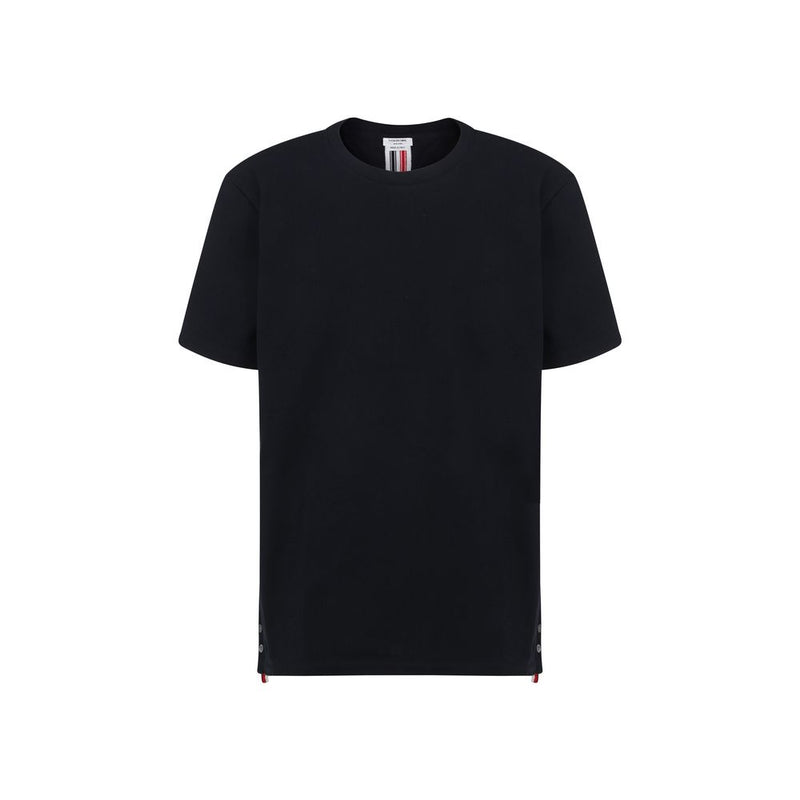 Thom Browne Blue Cotton T-Shirt
