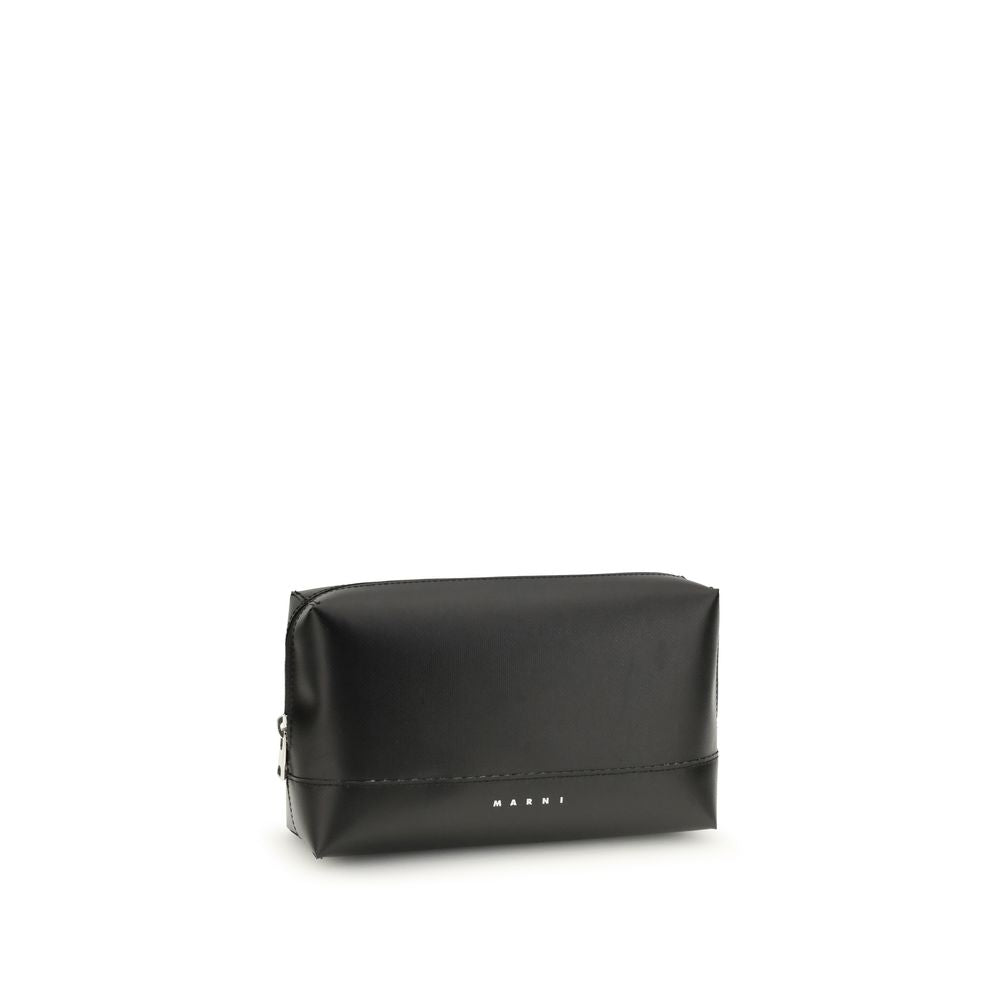 Marni Black Calf Leather Bos Taurus Shoulder Bag - ClickThatClicks 