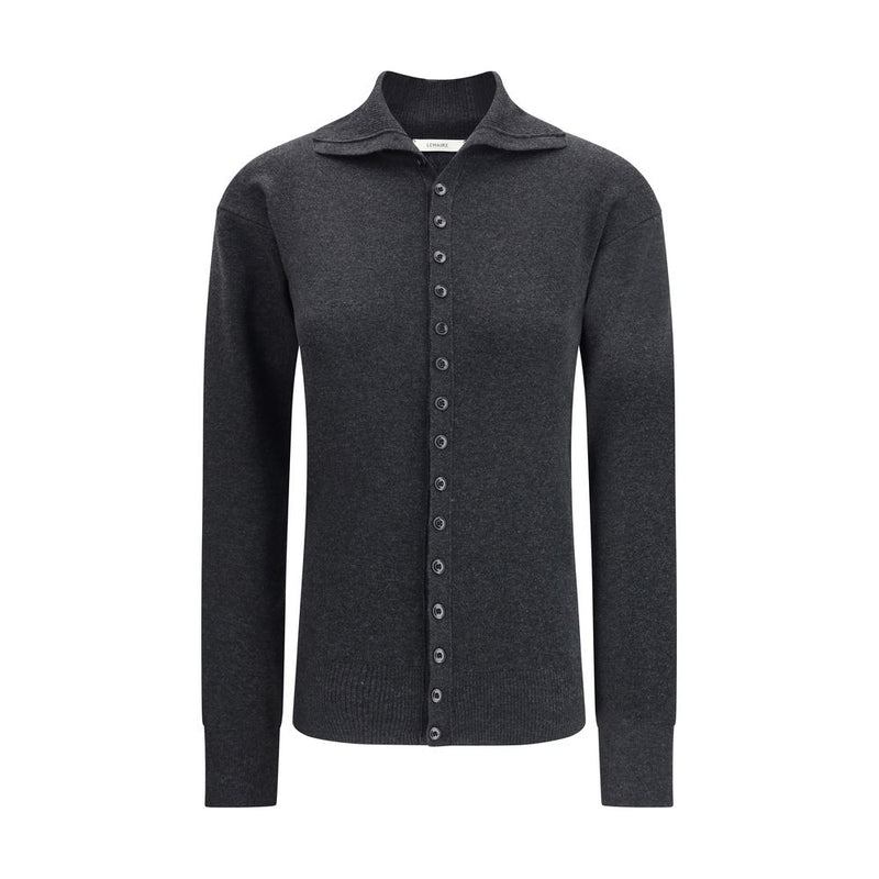 Lemaire Gray Wool Cardigan