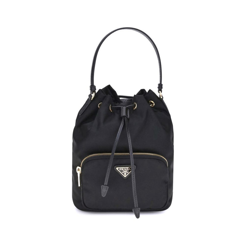 Prada Black Polyamide Backet Bag